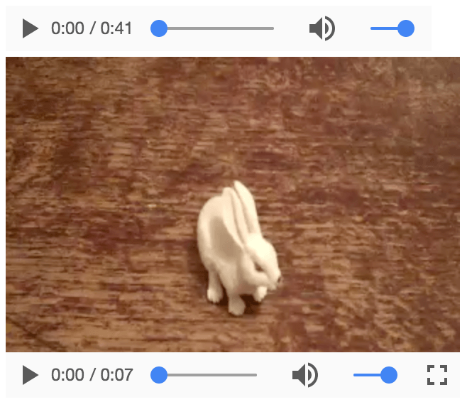 Ảnh chụp màn hình Điều khiển Video trong Chrome